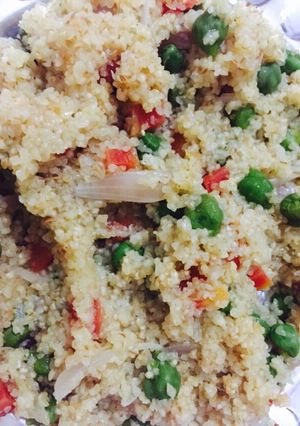 A picture of Dalia upma.