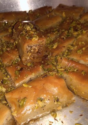 صورة لوصفة اصابع البقلاوة