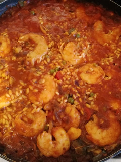 Φωτογραφία της συνταγής Paella με θαλασσινά