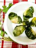 Egg Stuffed Spinach Momos