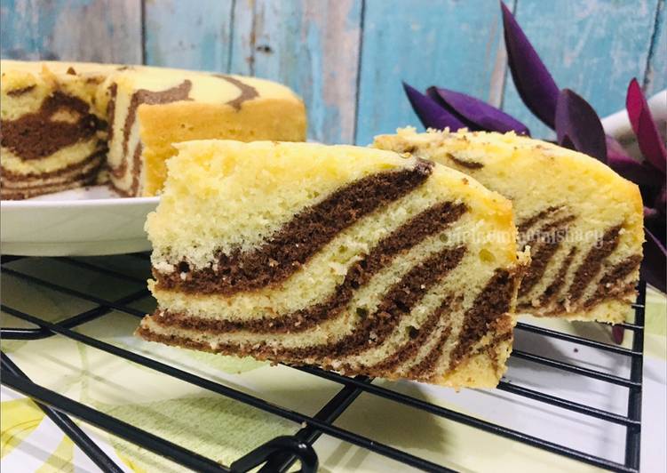  Resep  Bolu  Motif Zebra Putih  Telur   oleh Ririn Umma 