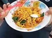 A picture of egg chicken curry