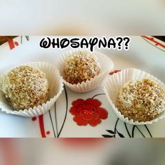 A picture of Whosayna’s Sev ke Laddoo.