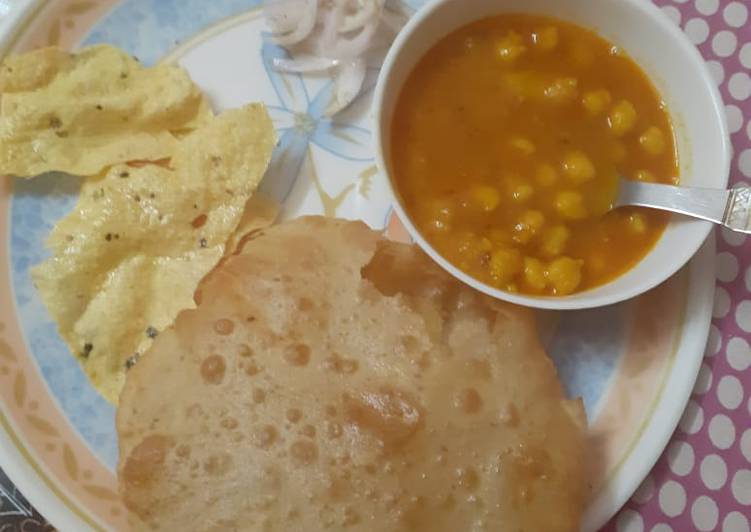 Steps to Prepare Homemade Puri