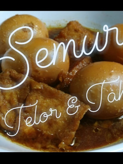 Foto resep Semur Tahu & Telur