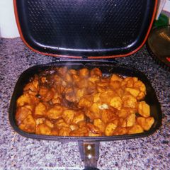 A picture of Roast potatoes.