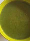 Sopa de verdura con espinaca