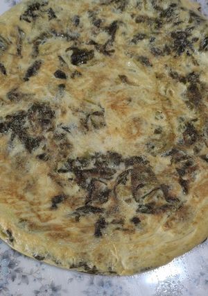 Una foto de Tortilla de grelos