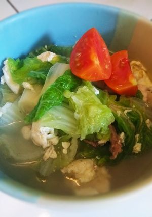 Foto resep Cah sawi putih