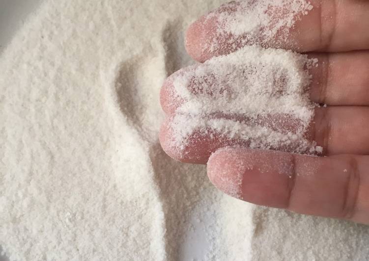 Homemade rice flour