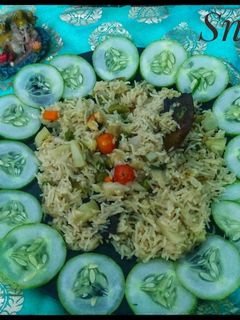 व्हेज पुलाव (veg pulav recipe in marathi) रेसिपी चे मुख्य फोटो