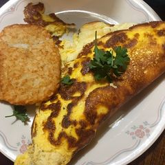 Plain omelet A picture of Plain omelet.