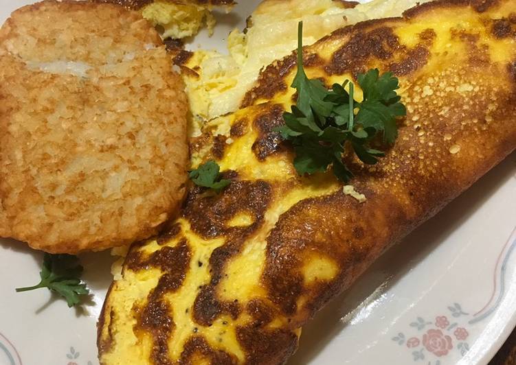 Recipe: Tasty Plain omelet - SHUSH