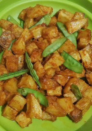 Foto resep Balado Kentang dan Kapri