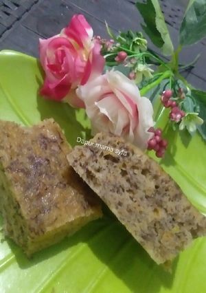 Foto resep Bolu pisang no oven no mixer