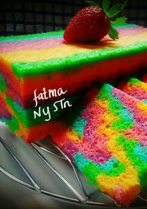Foto resep Anyam rainbow