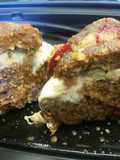 Roasted Bell Pepper & Mozzarella Stuffed Mini Meatloafs