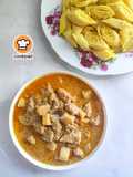 Kari Ayam Ubi Kentang Bersama Roti Kerca
