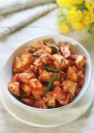 Foto resep Singkong Balado