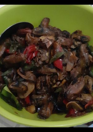 Foto resep Kerang Cabe ijo (bumbu simple di potong)