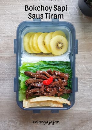 Foto resep Pokcoy Sapi Saus Tiram