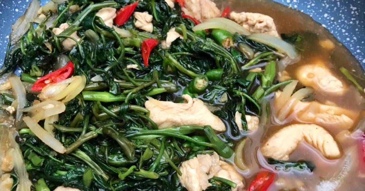 2 710 Resep Olahan Kangkung Dan Ayam Enak Dan Mudah Cookpad