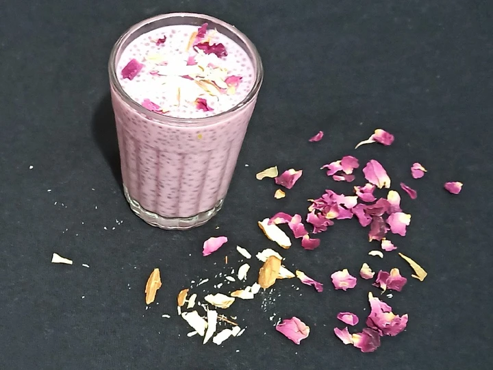Easy Steps to Prepare Rose Milk Chia pudding the  Makes Drooling Perfect