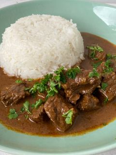 Una foto de Estofado al curry de ternera al estilo Madras (Chennai)