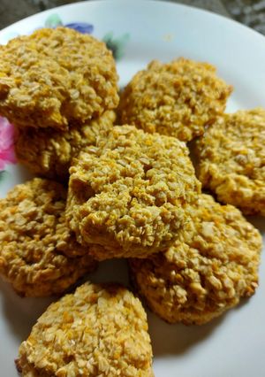 Una foto de GALLETITAS DE AVENA Y MANDARINA 🍊👌