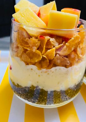 A picture of Mango chia jaar.