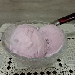 Jamun ice cream A picture of Jamun ice cream.