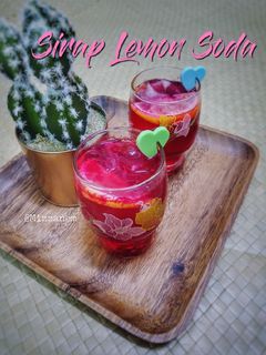 Gambar Sirap Lemon Soda