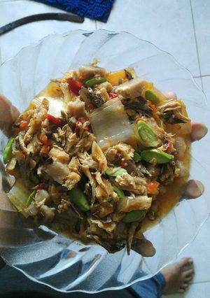 Foto resep Oseng tahu bakso, sawi tongkol, pete