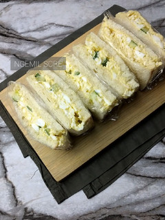 Foto resep Sandwich Salad Telur Timun
