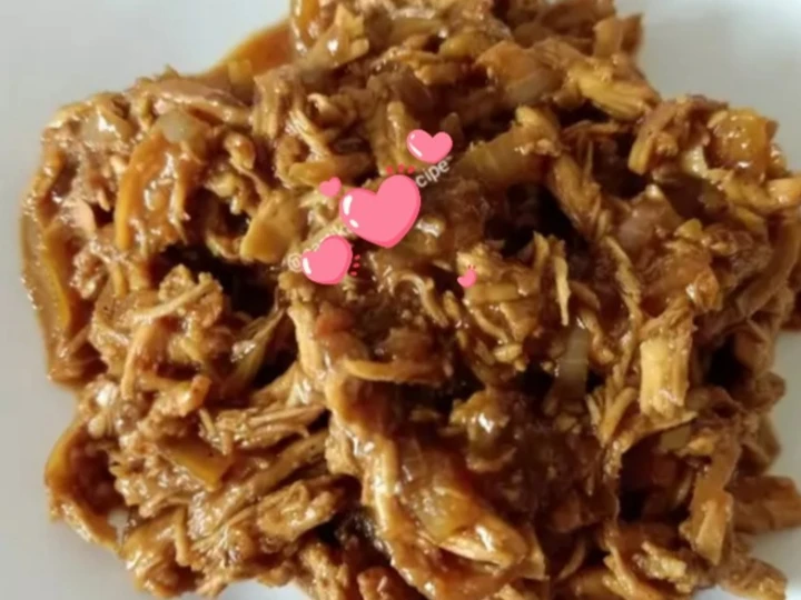 Langkah Mudah untuk Menyiapkan Resep Ayam Suwir (untuk isian Bakpao, Roti Goreng, Donat, dll) yang Lezat Sekali Anti Ribet, Lezat