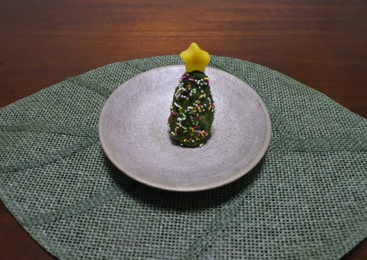 Recipe of Super Quick Homemade Wagashi Christmas Tree