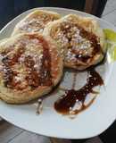 Hot cakes sin huevo
