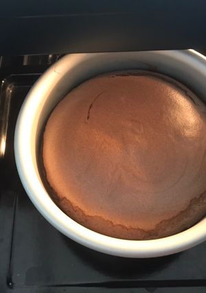 心碎巧克力戚風蛋糕 的食譜成品照片