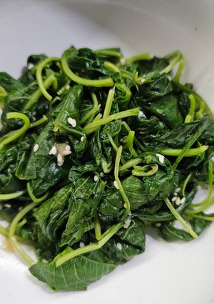 Foto resep Bayam Ala Korea