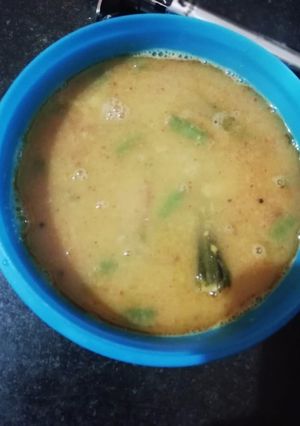 A picture of Sambhar.