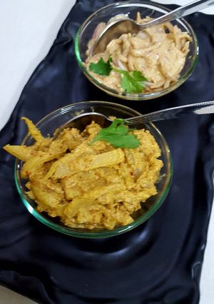 A picture of Sesame Chutney of Raddish and Onion.