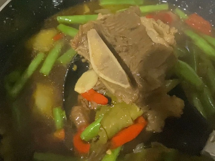 Langkah Gampang Menyiapkan Resep Asem asem iga / garang asam iga Anti Ribet, Menggugah Selera