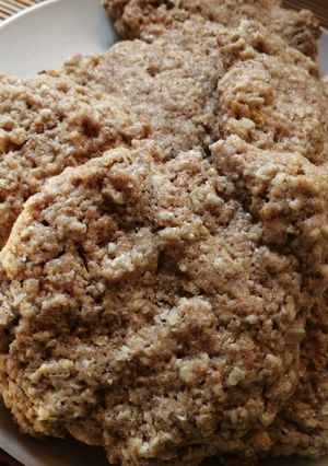 Una foto de Galletas de limón y avena