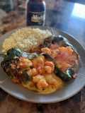 Chiles rellenos con camarón 🦐🦐🦐