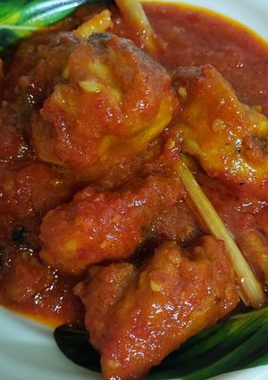 Gambar Ayam masak cili merah