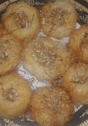 صورة لوصفة كنافه ملفوفه