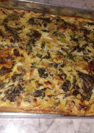 Une photo de Ma Quiche aux épinards et poulet