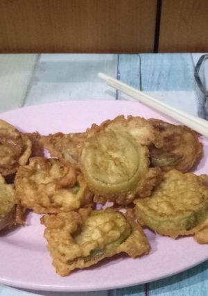 Foto resep Tempura Terong hijau
