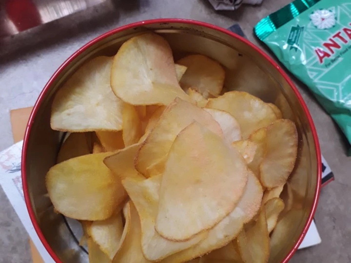 Langkah Gampang Membuat Resep Keripik singkong bbq yang Sempurna Anti Ribet, Mantap