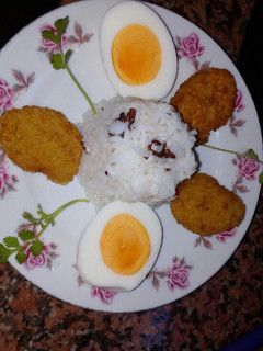 Una foto de Timbal de Arroz con Semillas de Lino. #lacocinanosune